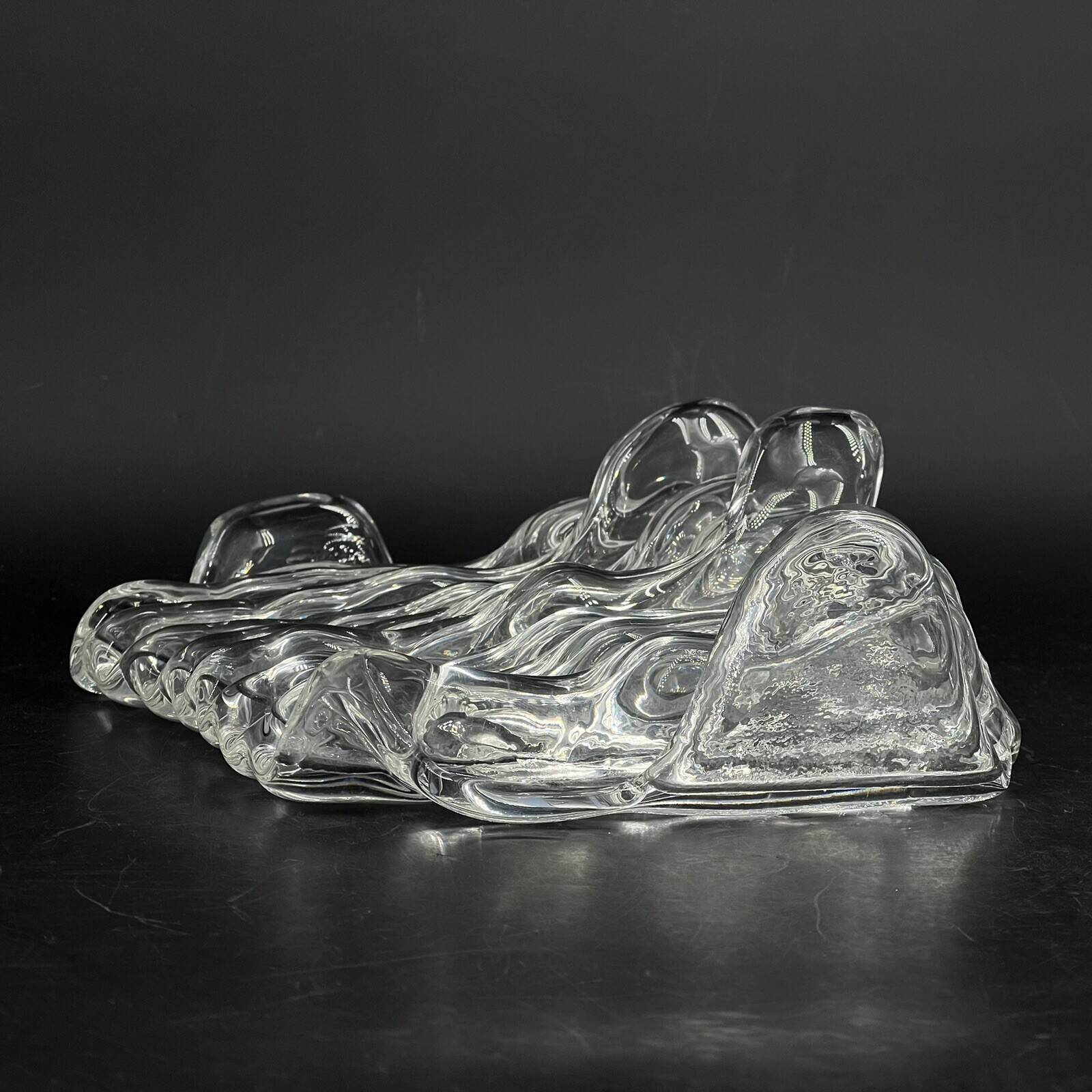 Sculpture en verre de Murano Barovier & Toso - Élément musical - Design italien des années 70