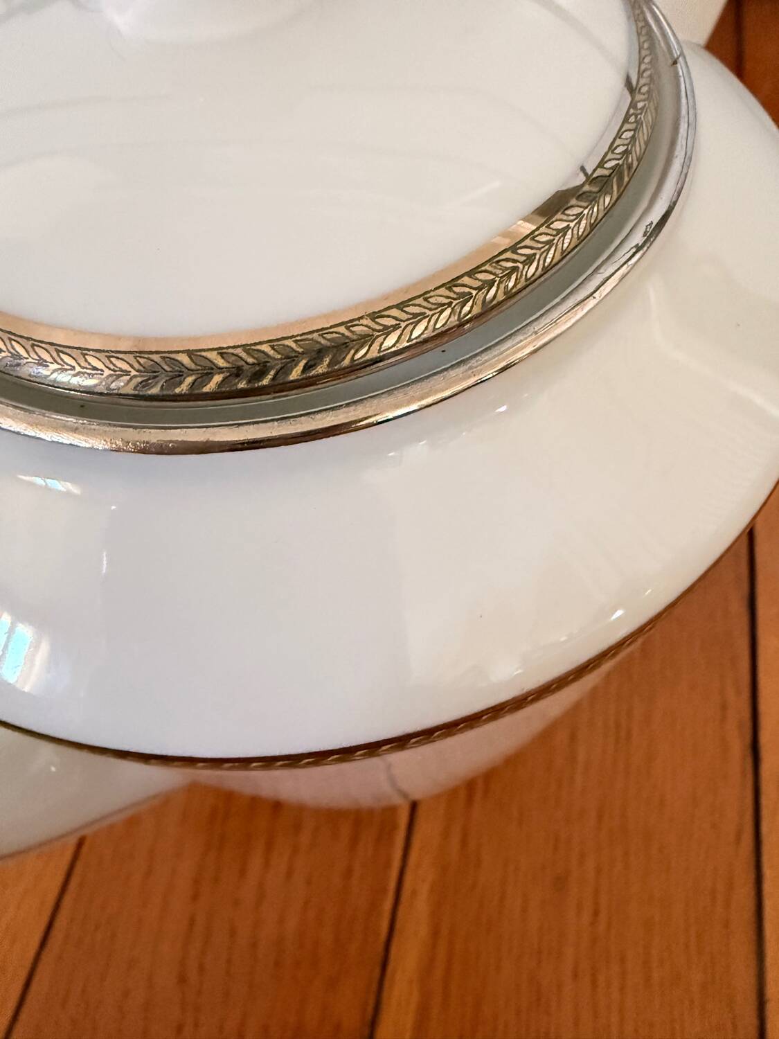 Limoges porcelain teapot