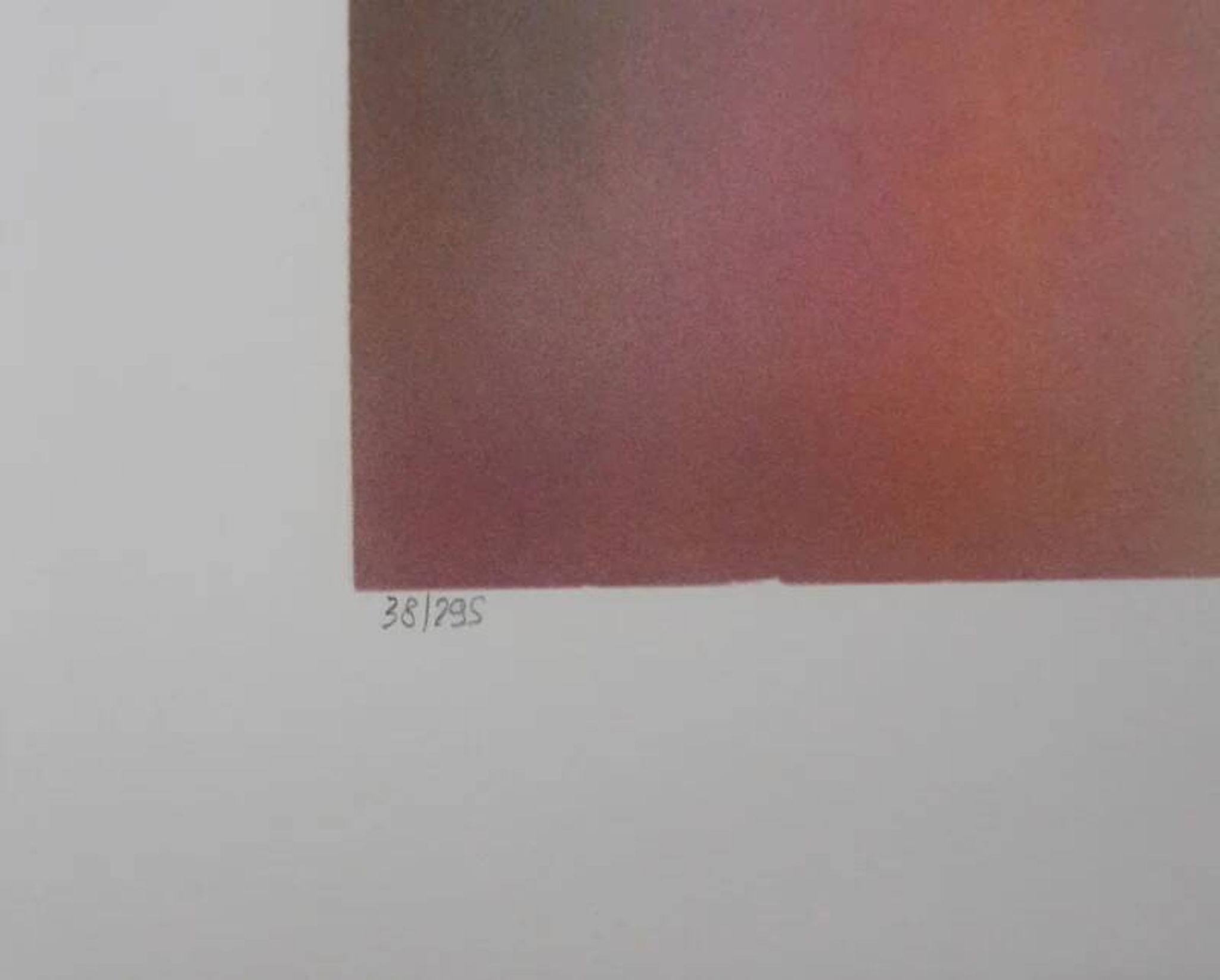 José MANISCALCO : La maison du lac, lithographie originale signée