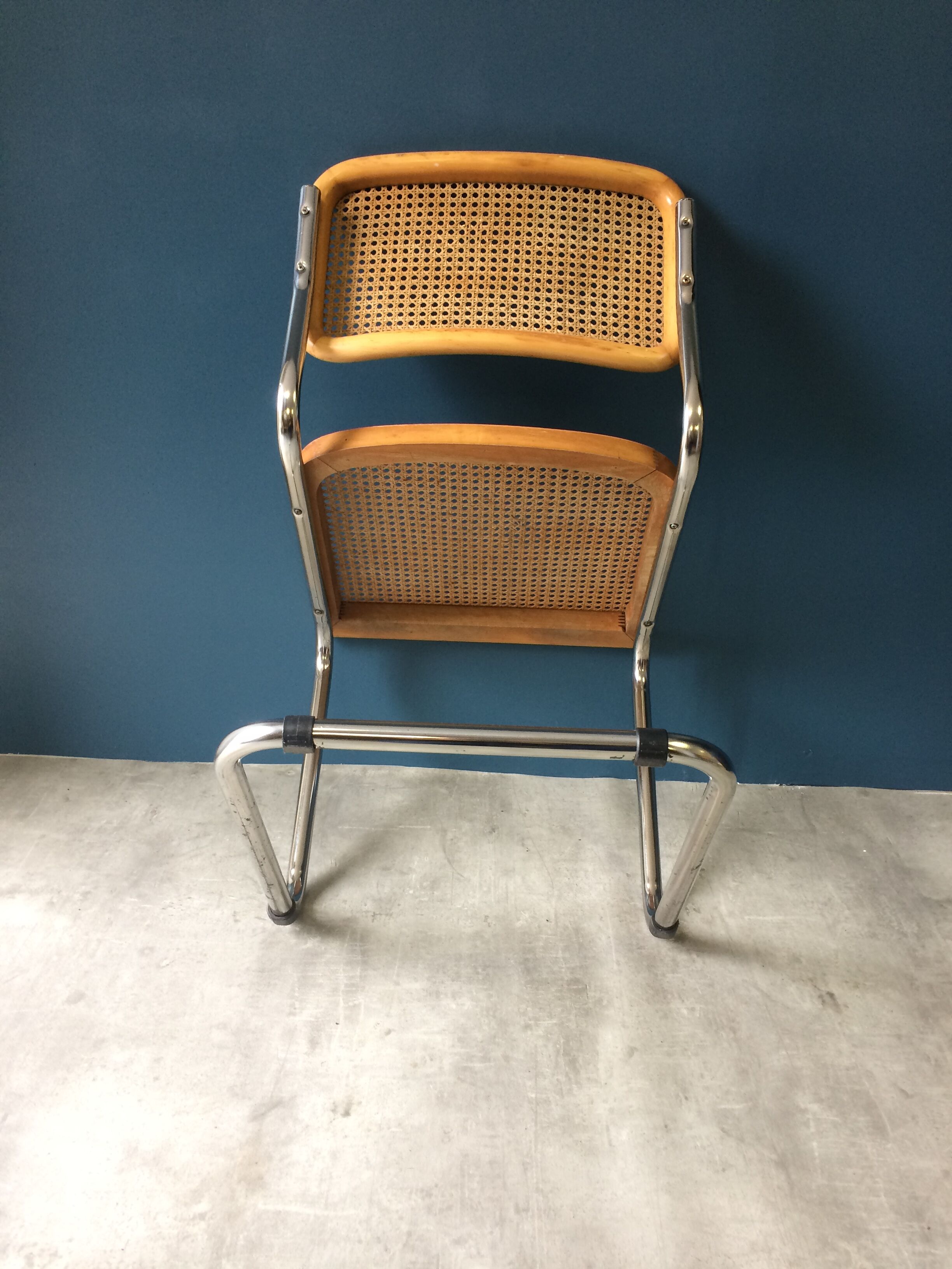 Series of 4 chairs B32 Breuer
