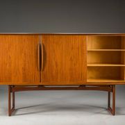 Buffet danois en teck par Arne Vodder pour Vamo Sønderborg, années 1960