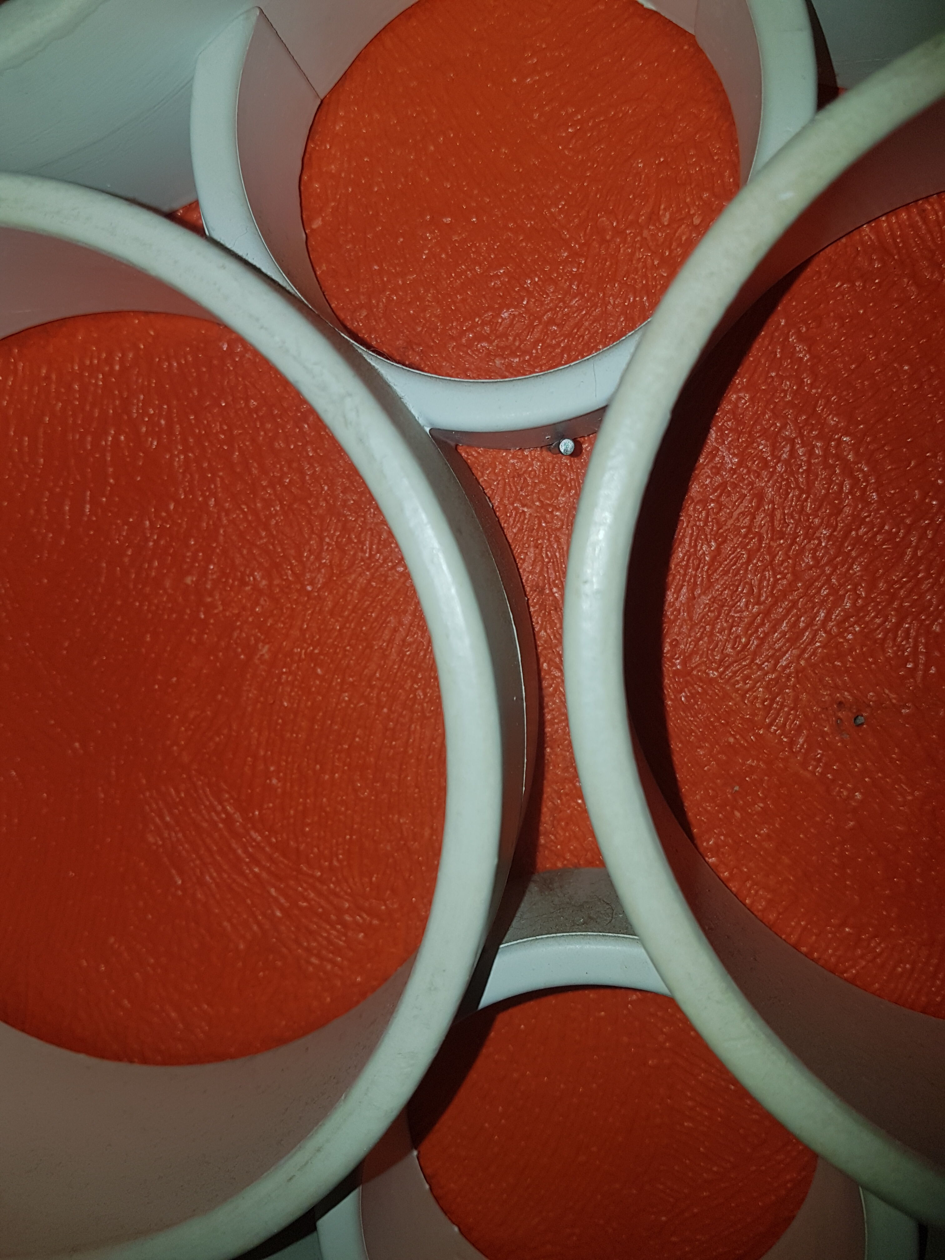 Space-age wall panel from the 1960s