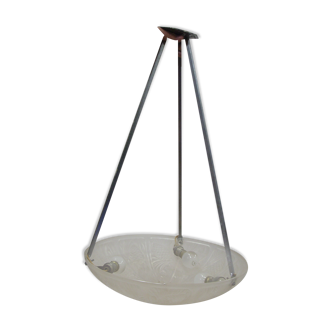 Lustre hanging cas for art deco pine apple