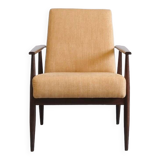 1960 Henryk Lis Mid Century Armchair in Yellow