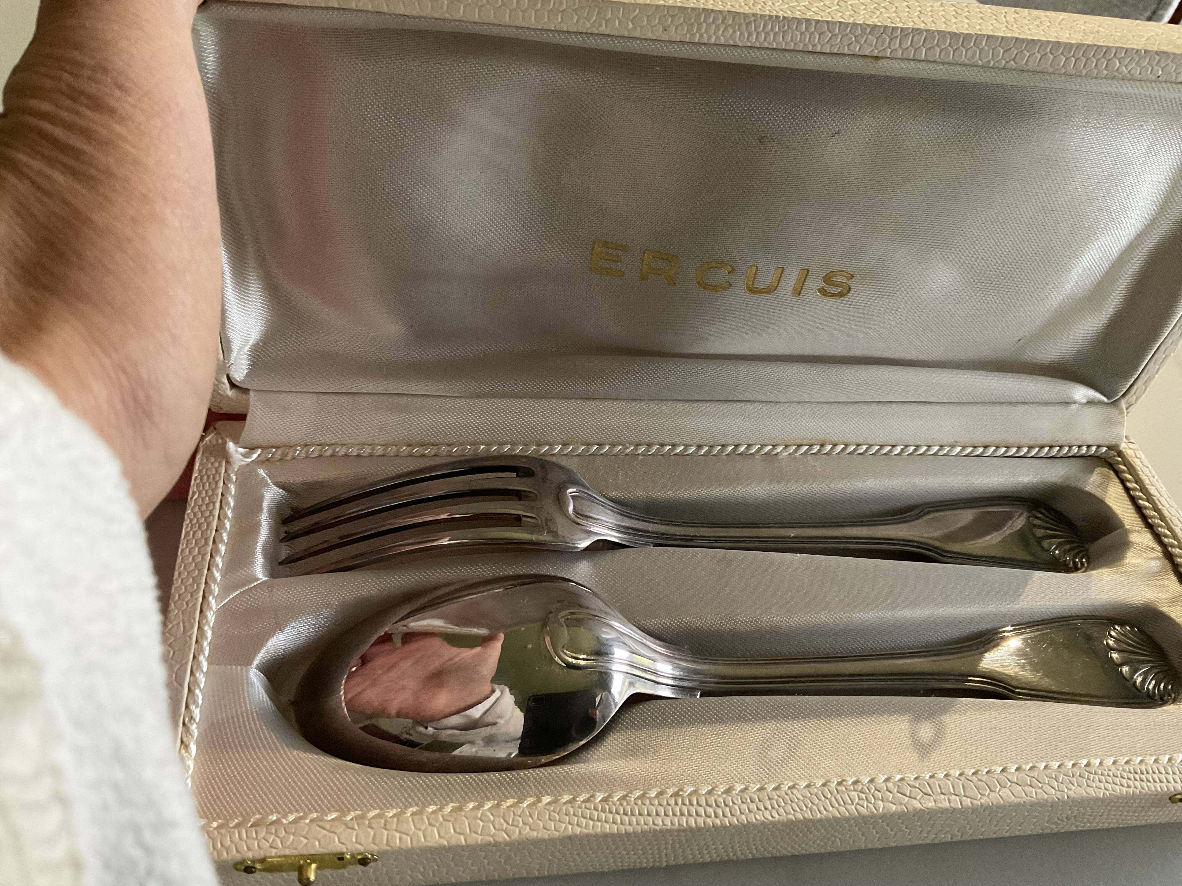 Cutlery set for 2 ERCUIS
