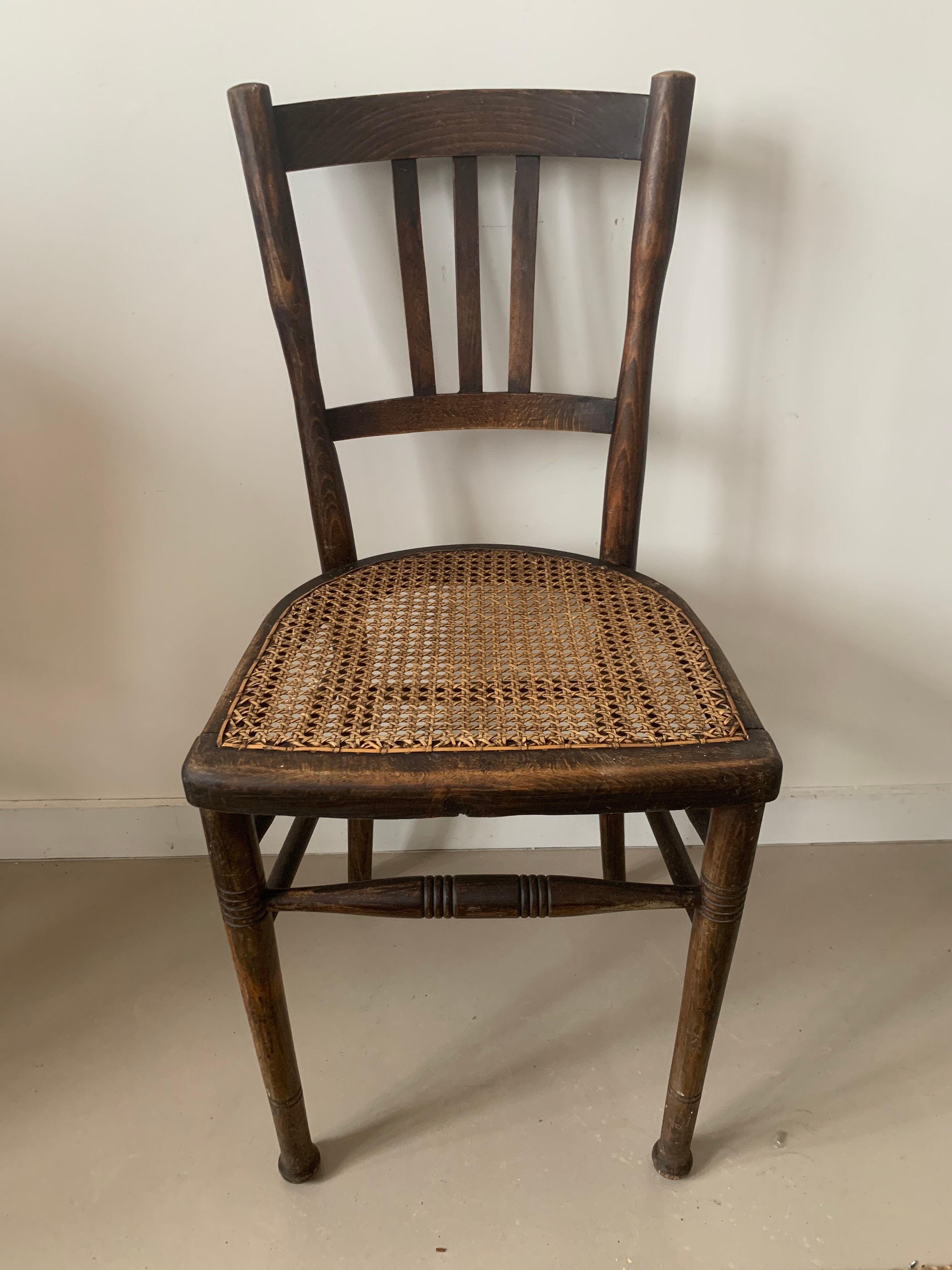 Antique bistro chair