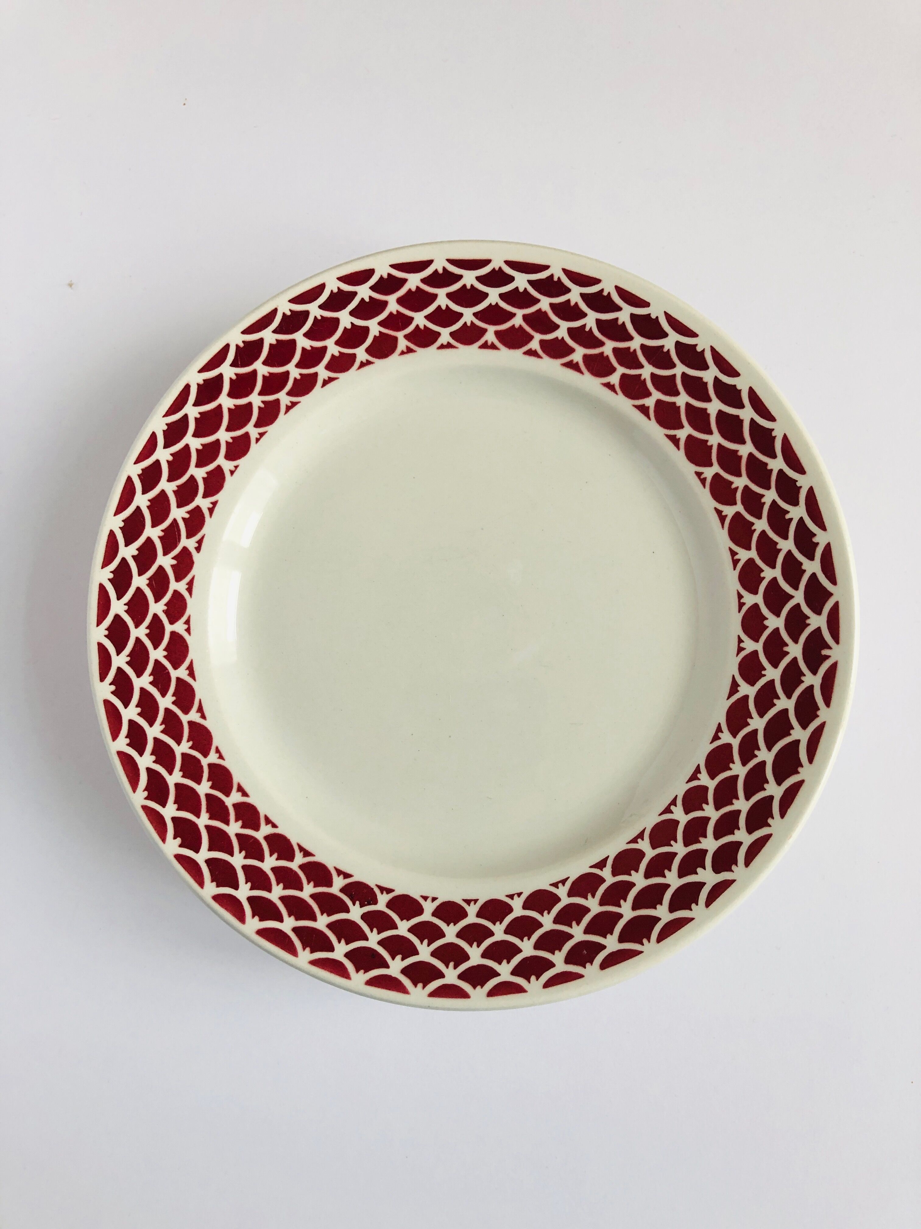 Old dessert plates