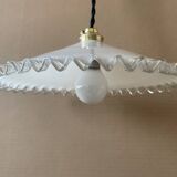 Suspension opaline ancienne