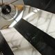 Mid-Century Czech Chrome Geometric Pendant Light, 1960s