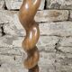 Lampadaire bois touné  Art Déco 1960