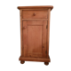 Interior's wooden bedside table