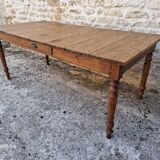 Extendable farmhouse table 285 x 86