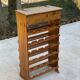 Solid wood wine rack bottle storage with drawer