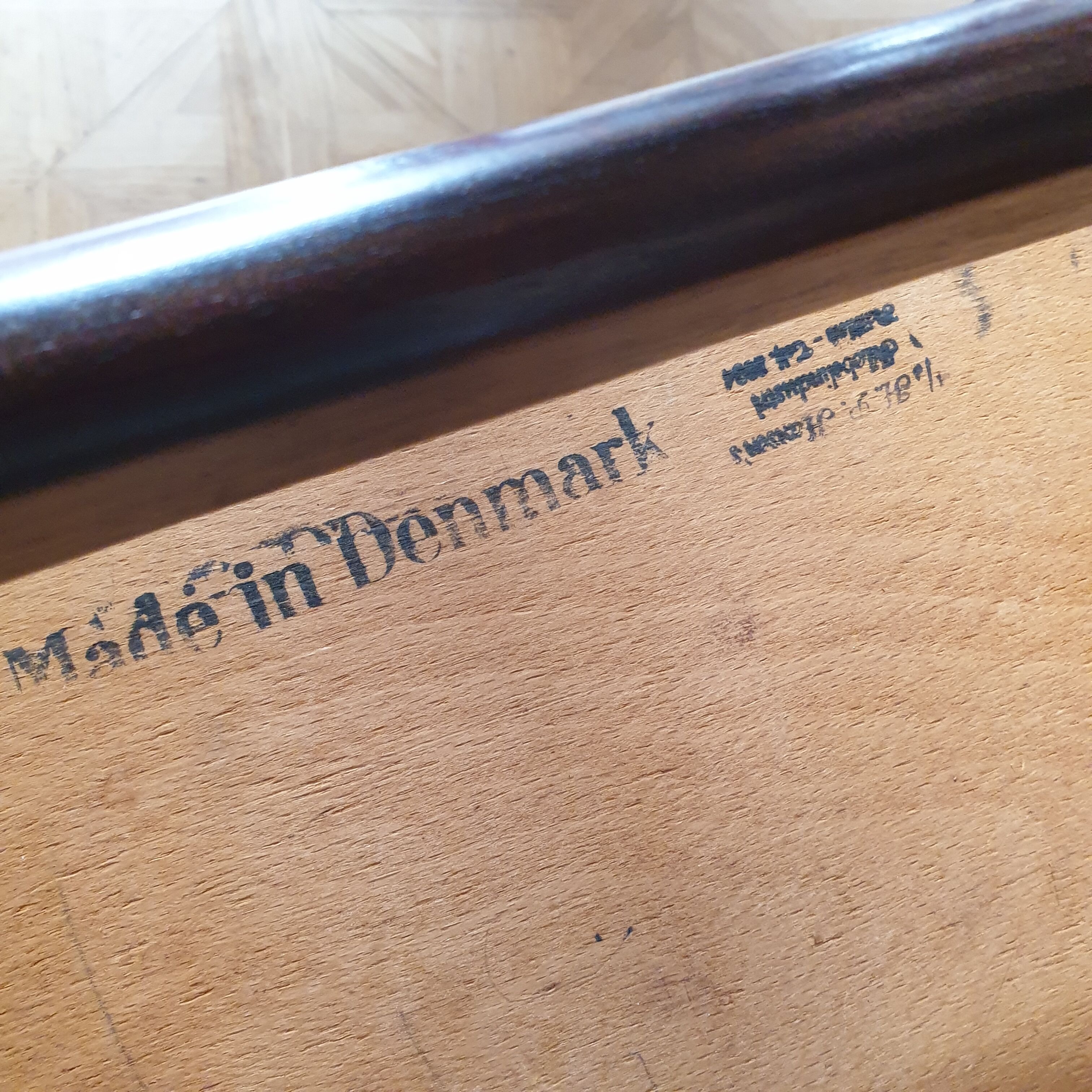 6 chairs in vintage Rio palissandre Denmark 1960 HP HANSEN MØBELINDUSTRI