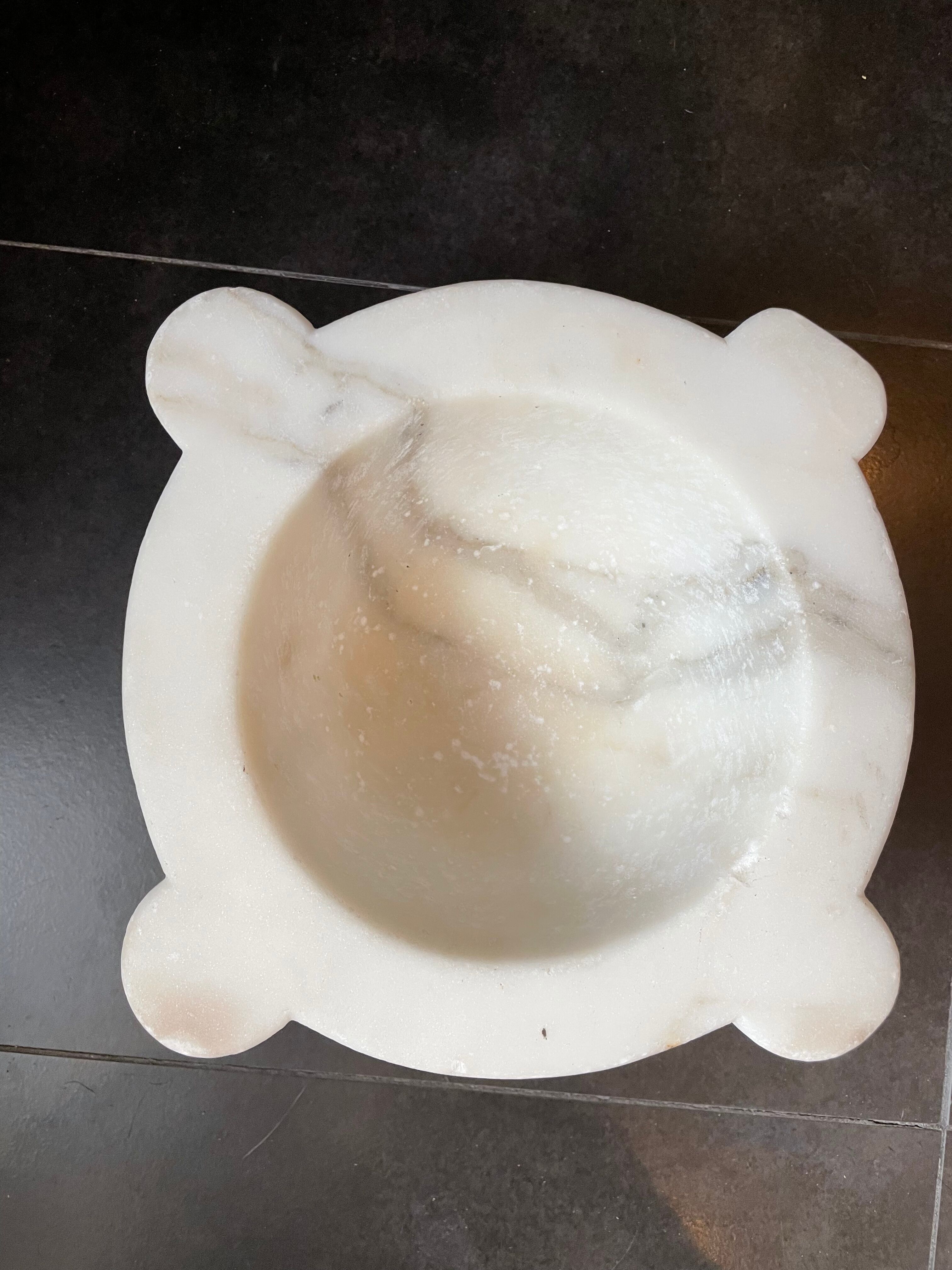 19th century marble mortar