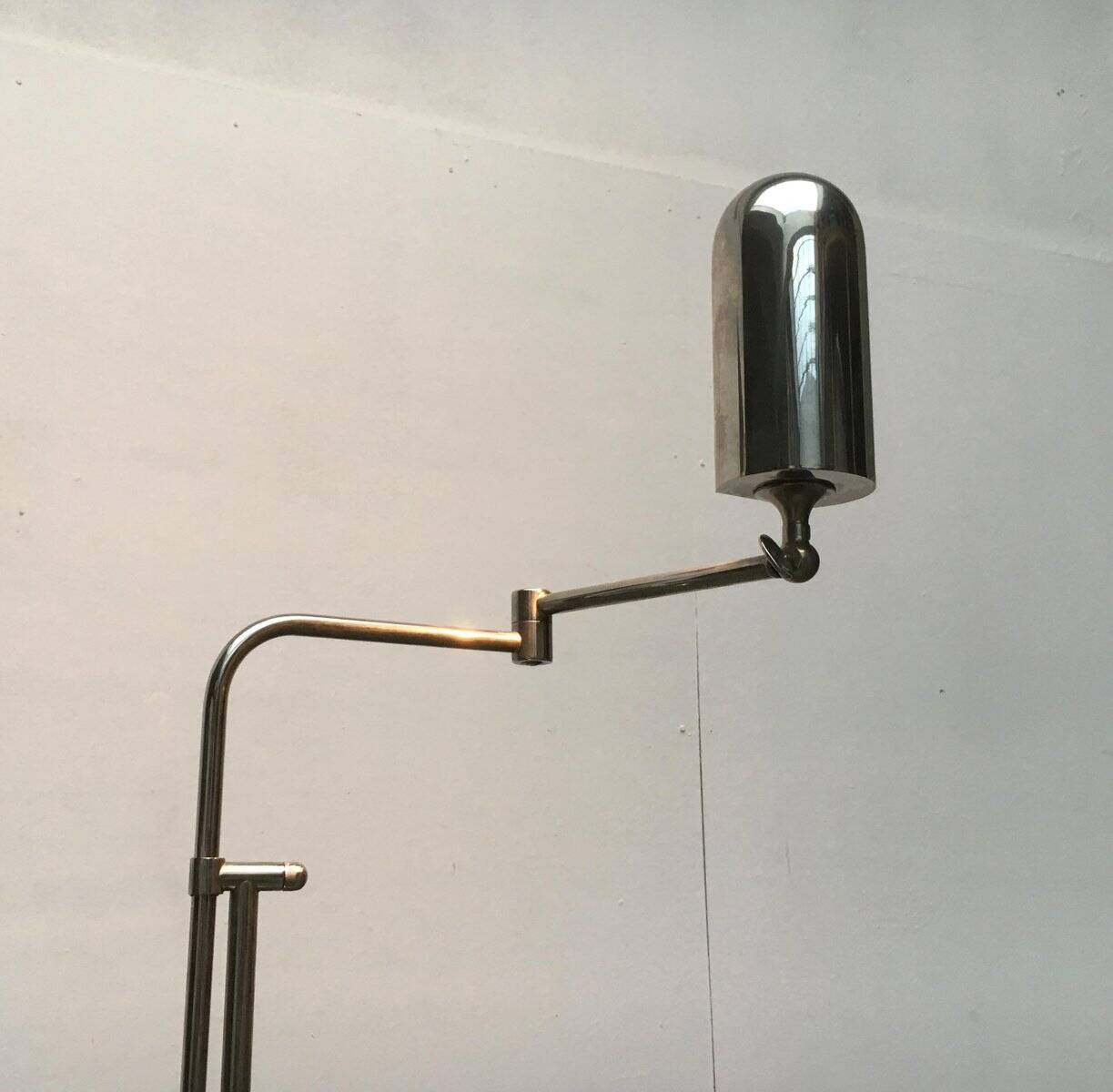 Hollywood Regency style floor lamp by Florian Schulz, 1970s
