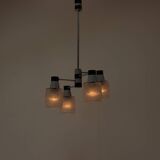Midcentury Chandelier by Drukov, 1970's, Czechoslovakia
