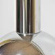 Pied de lampe space age chromée 1970