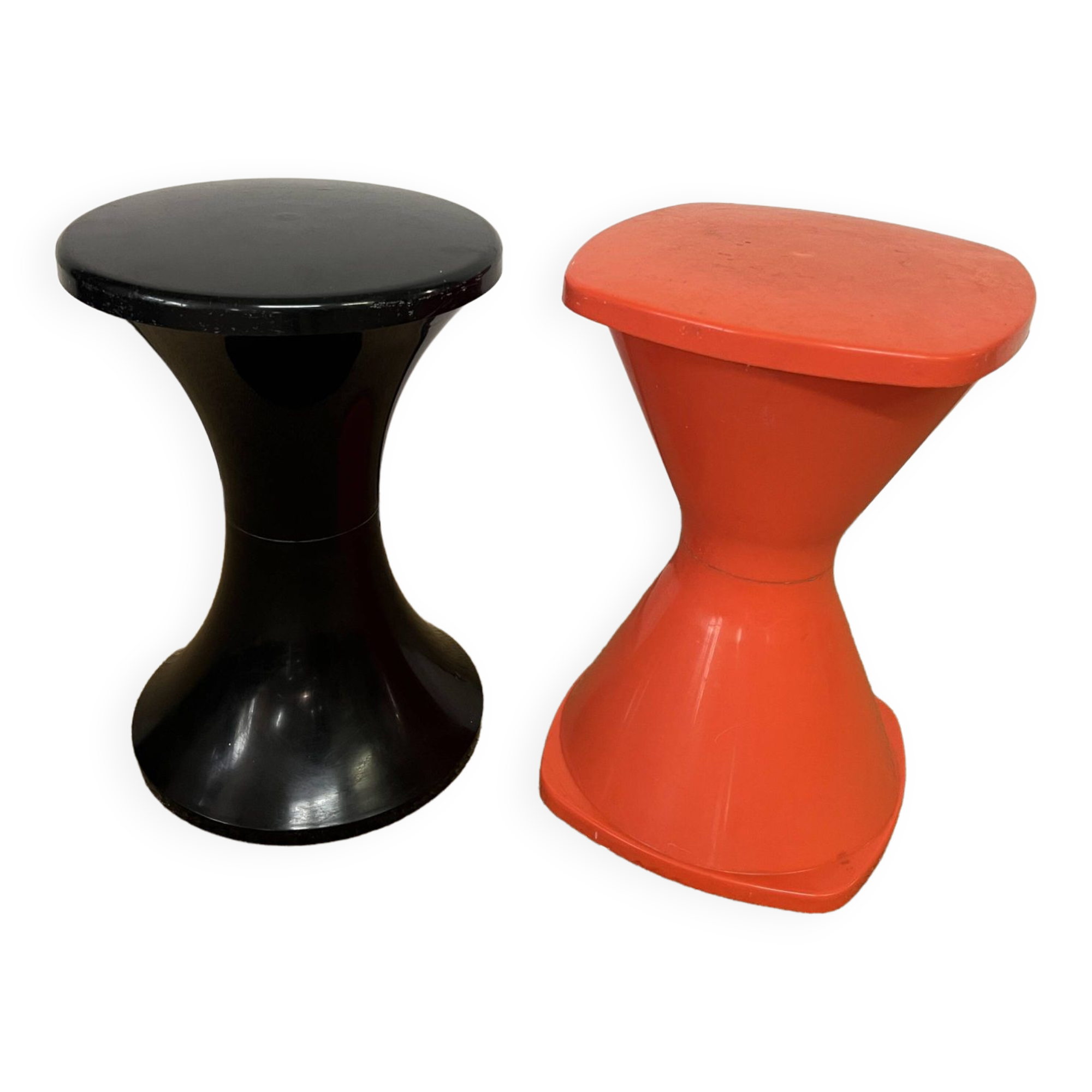 Pair of vintage Tam Tam & Pola stools
