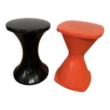 Pair of vintage Tam Tam & Pola stools