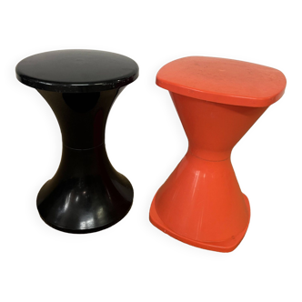 Pair of vintage Tam Tam & Pola stools