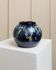 Danish vintage ceramic vase - by Hildegon Als - blue-brown glaze - Mid-Century design from the 1960s