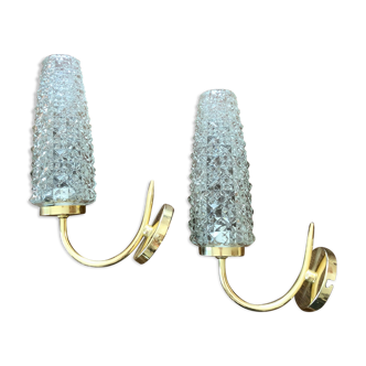 Pair of wall lamps 60s