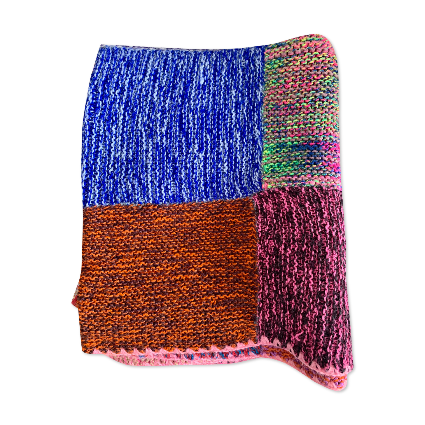 Cover, plaid patchwork