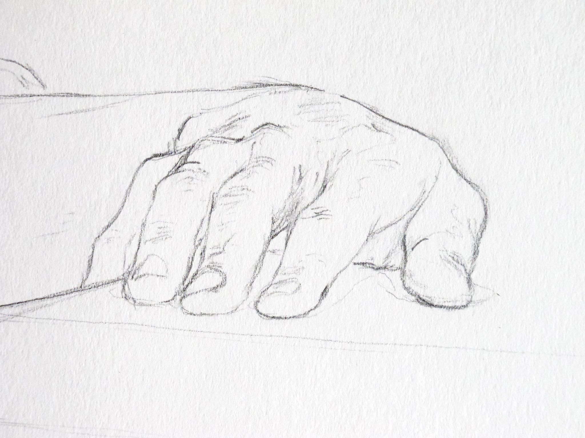 Main, dessin original