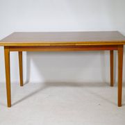 Extending Danish Mid-Century Teak Dining Table, 1960s