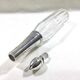 Crystal and silver decanter