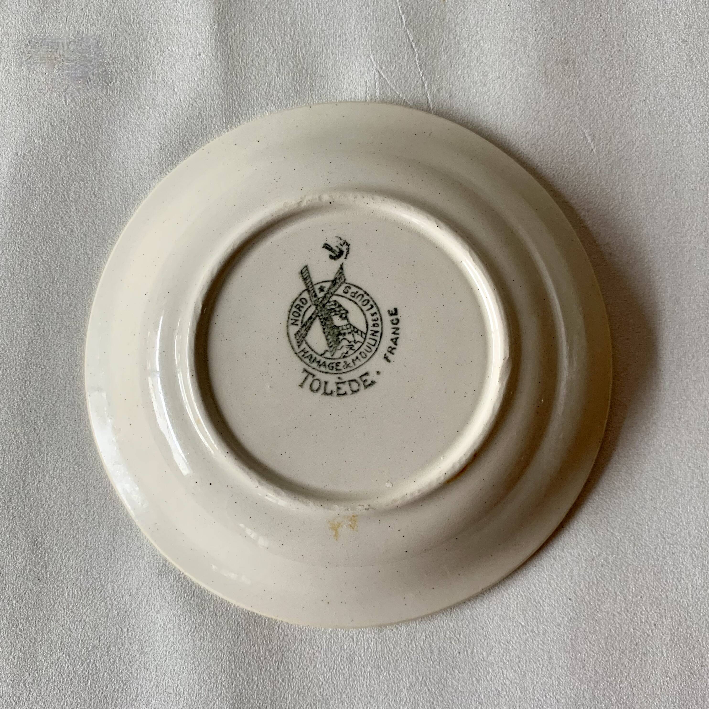 Art Deco soap dish Moulin-des-Loups Toledo