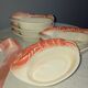 6 ramekins/cassolettes lobster slush culinary ceramics, by Charles Amand, 1960/70