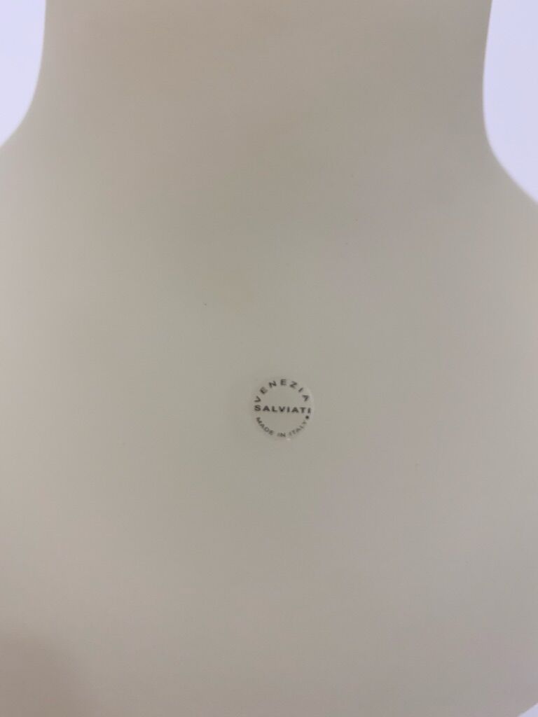 Fiesolani glass vase by Nigel coates for Salviati.