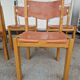 Vintage elm chair by Maison Regain, France 1980