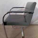 BRNO leather armchair, design Mies Van Der Rohe