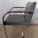 BRNO leather armchair, design by Mies Van Der Rohe