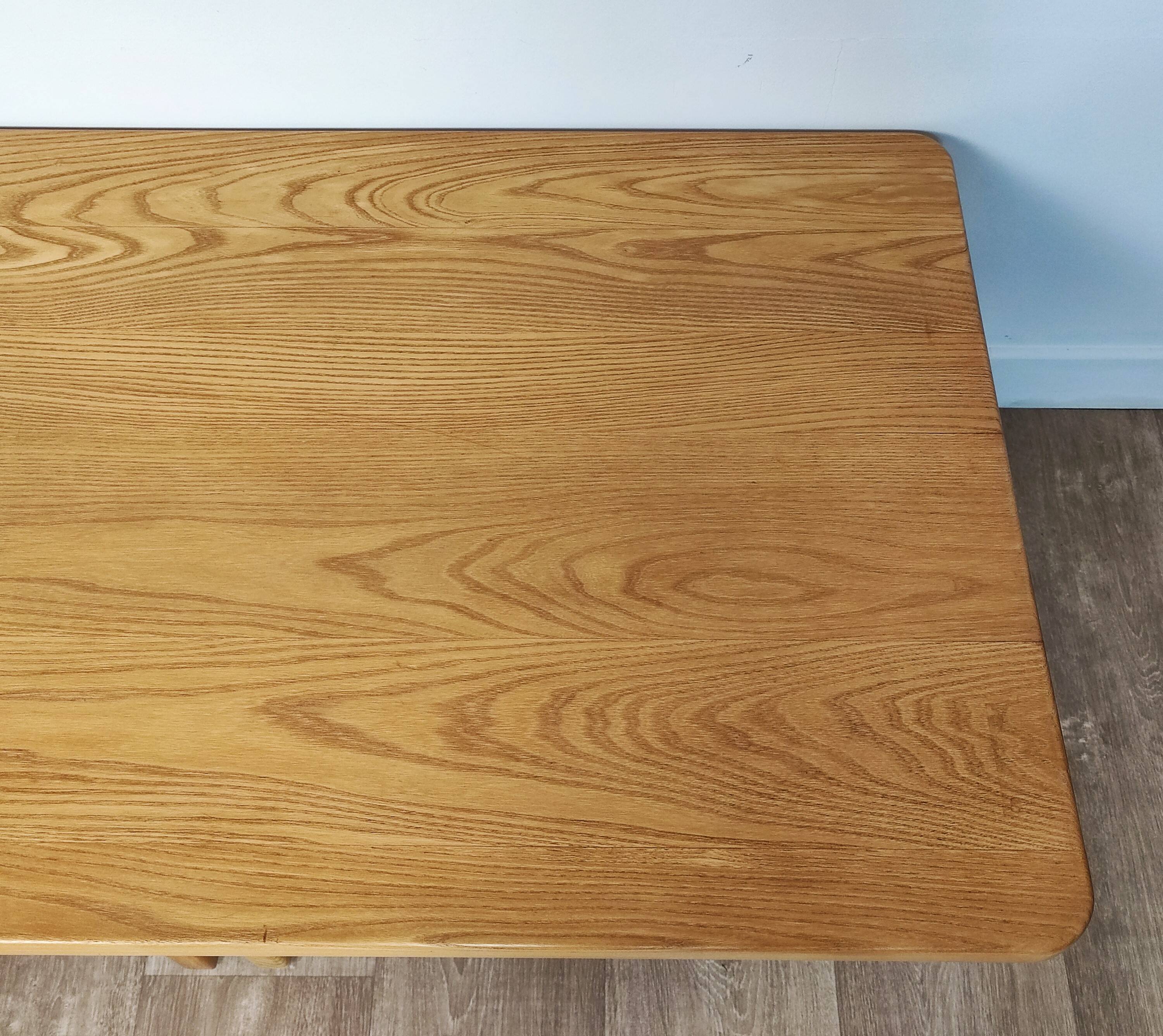 Elm coffee table, 1980