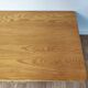Table basse en orme, 1980