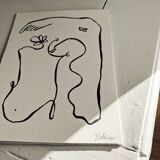 Séléné — original painting in limited edition by Deleine