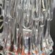 Paire de Lampes Champignon Orange Vintage 70's