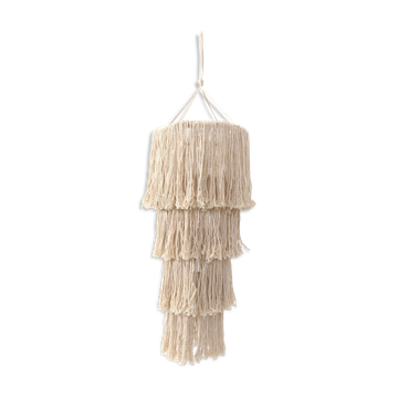 Suspension en macramé