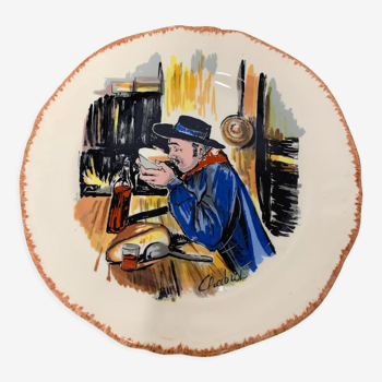 Chabrol decorative plate