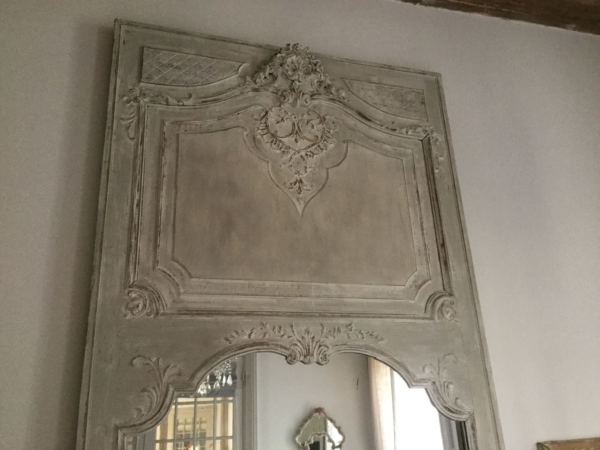 Trumeau in oak - 175x110cm