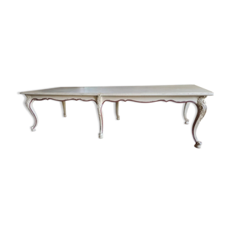 Table peinte style monastère 20ème siècle