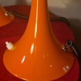 Pair of Prisma Mushroom Table Lamps 1975 to 80, Ufo A Space 30x22