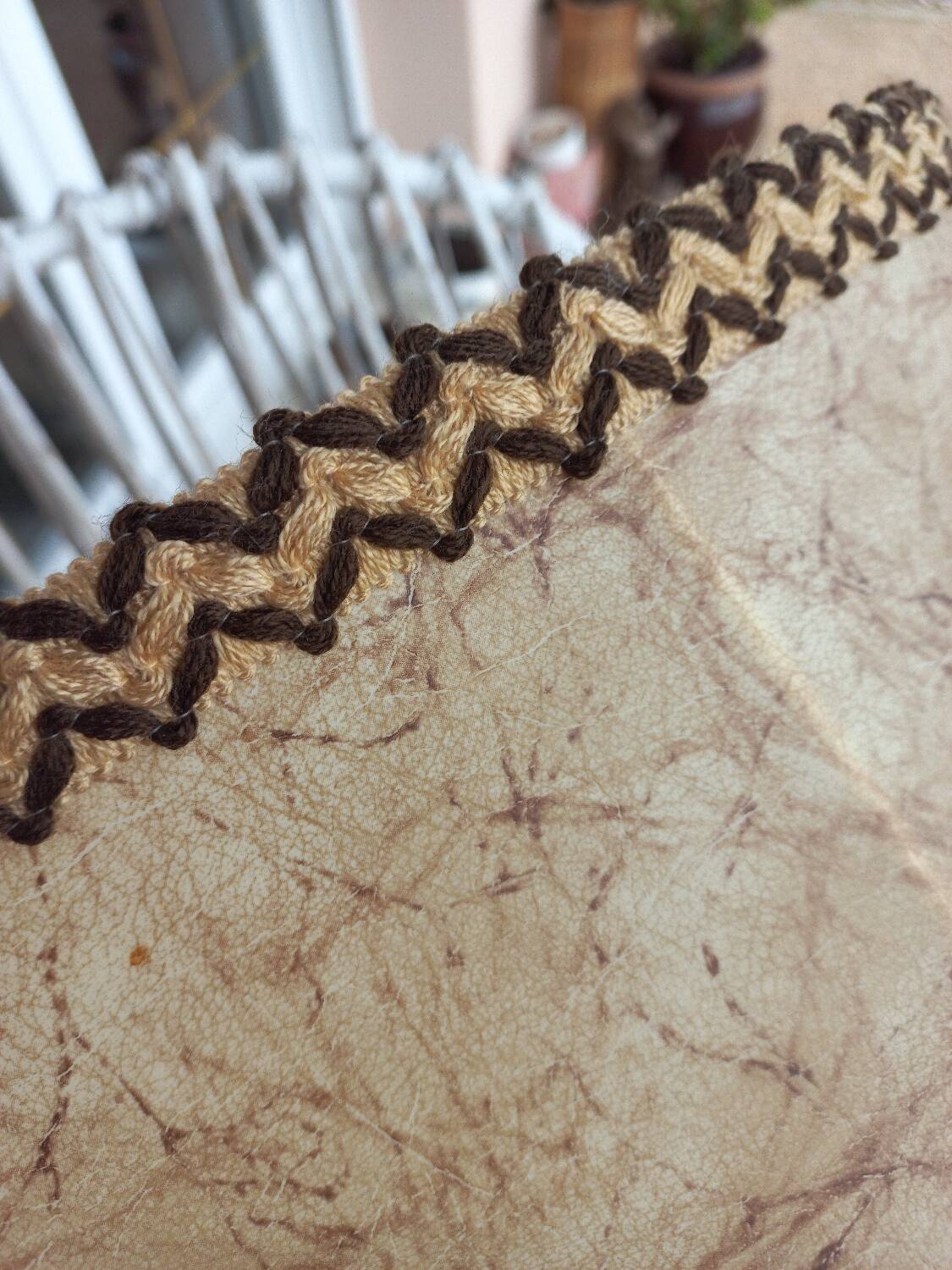 Large vintage lampshade