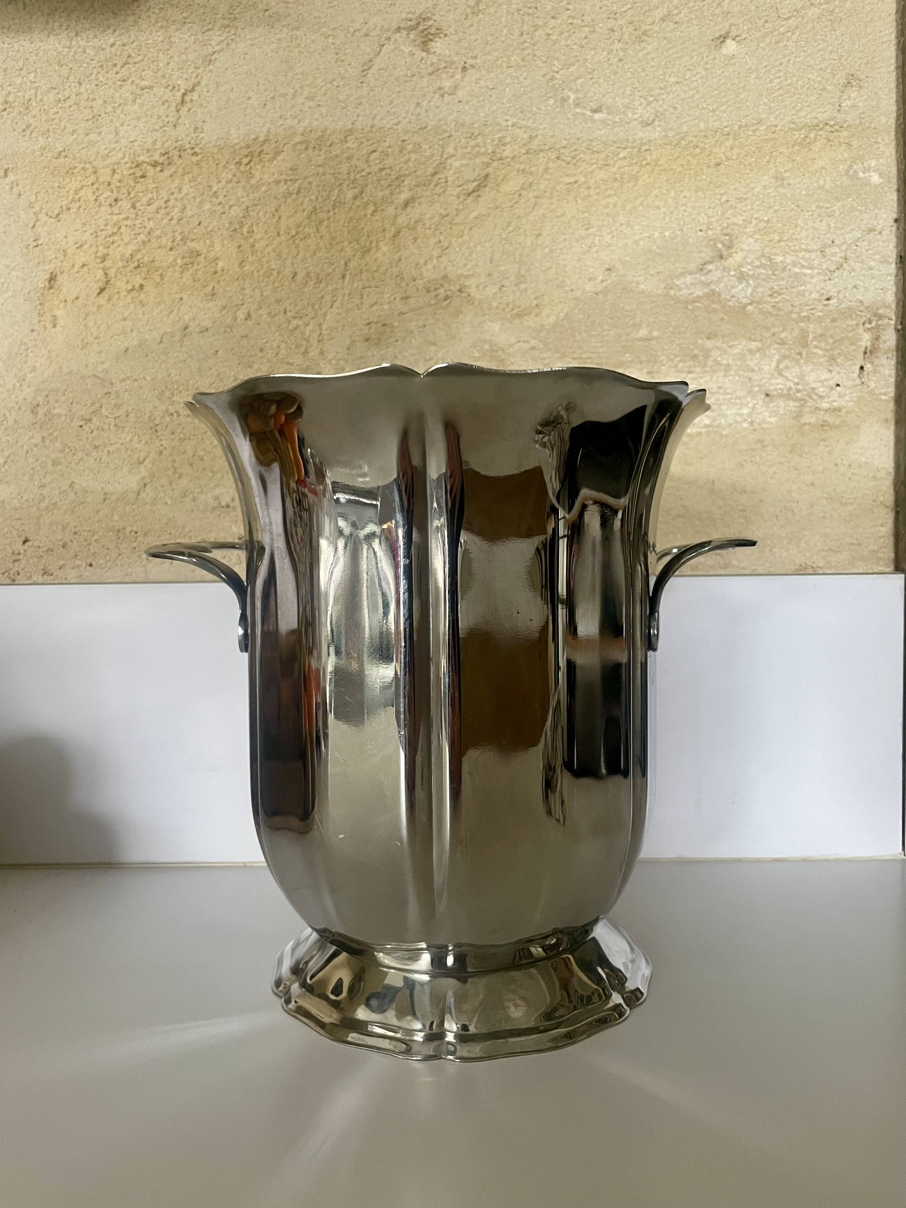 Guy Degrenne Stainless Steel Champagne Bucket