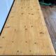 Farmhouse table bistro table in solid beech