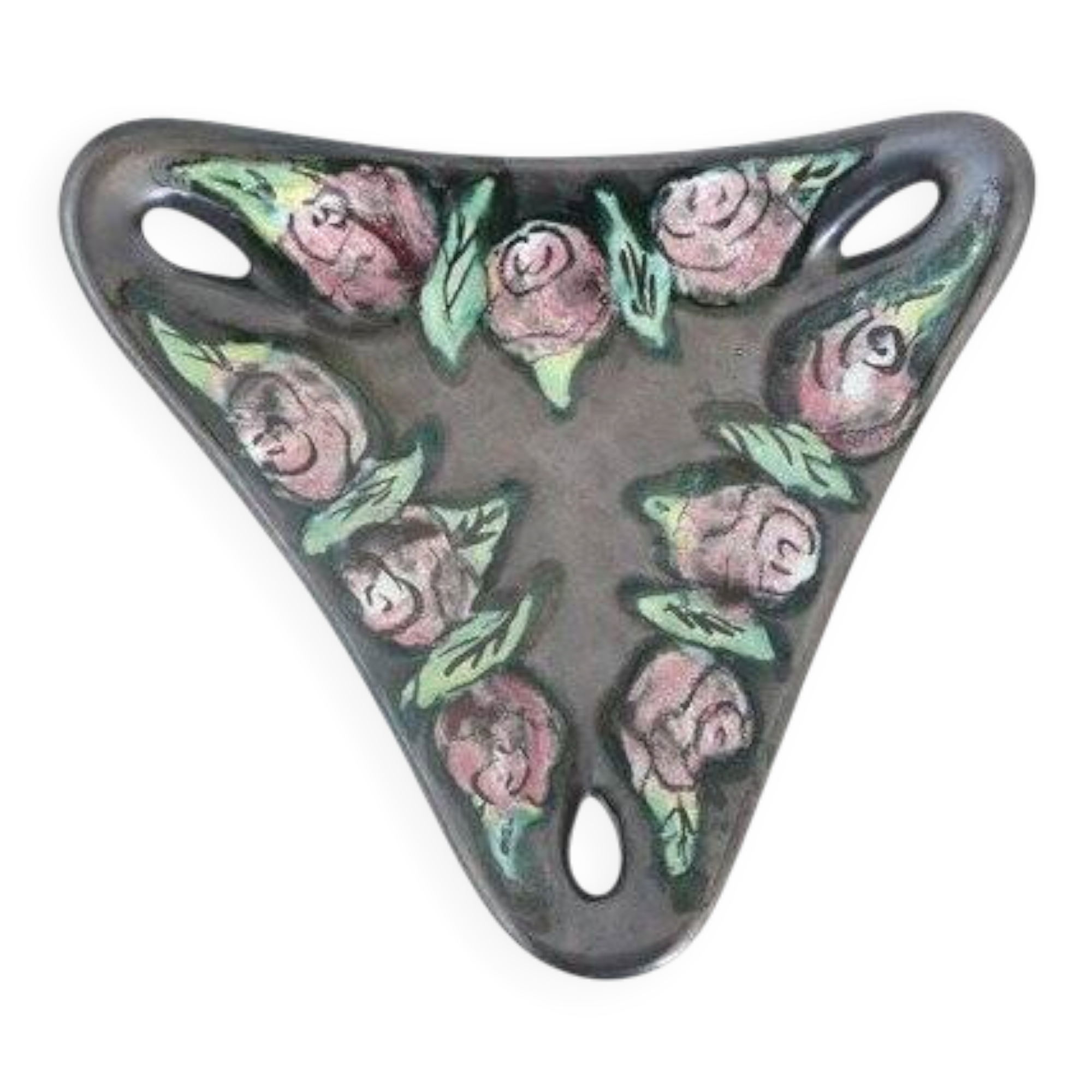 Vintage 1950s ceramic fruit bowl "Cris"